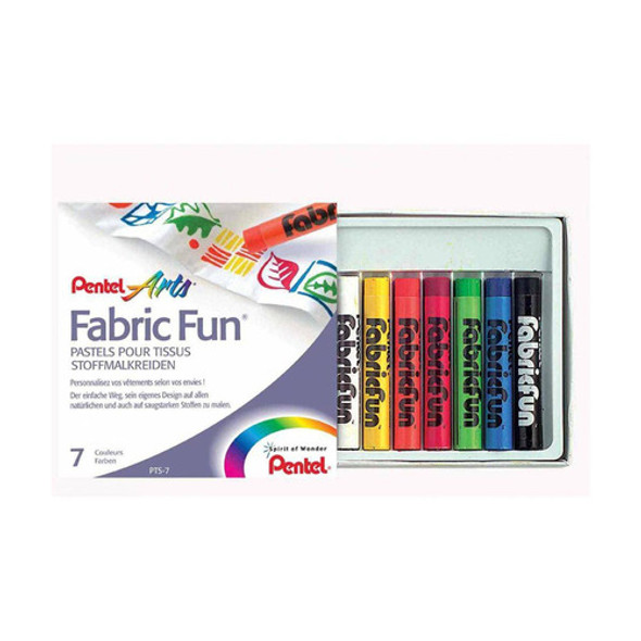 Pastel Seco Pentel 7 Colores - Mosca 0 Pastel Seco Pentel 7 Colores - Mosca 0