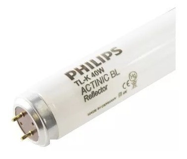Tubos Philips Actinico Bl 40w Tl-k 40w / 10r Uva Ultraviolet 1