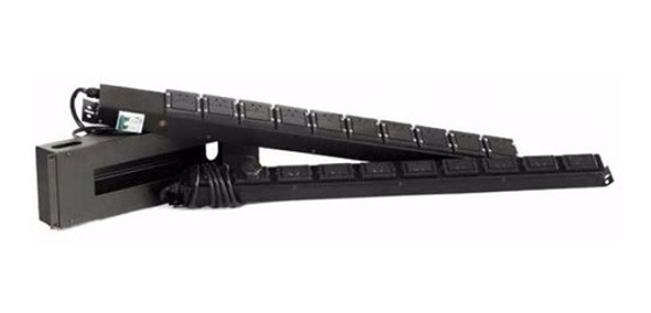 Barra De Alimentacion Canal De Tension 10 Tomas Con Termica 0