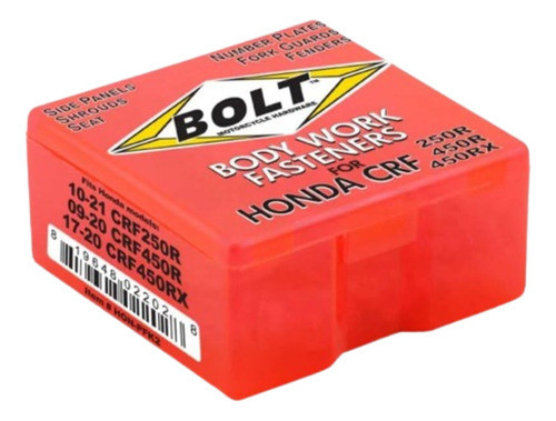 Parafuso Bolt Kit Plástico Honda Nacional Crf 250f 19 Até 24 0