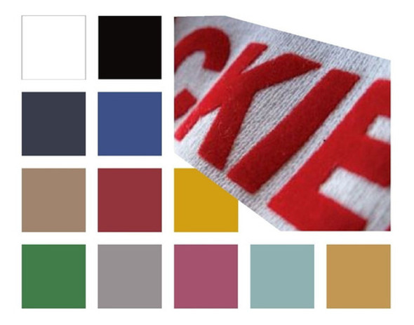 Vinilo Textil Flock 5mt X 50cm (duracal).coreano!! (polgraf) 0