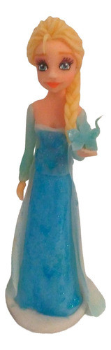 Adorno En Porcelana Fría Elsa Frozen 0