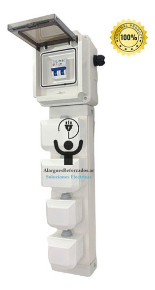 Tablero Eléctrico Obra Exterior 10ax4 20ax2 Ip65 1 Tablero Eléctrico Obra Exterior 10ax4 20ax2 Ip65 1
