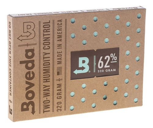 Boveda 320gr 62% - Control De Humedad / Flores Hasta 2.5 Kg 0