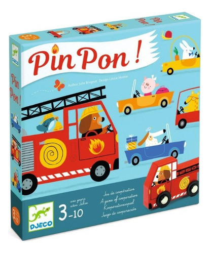 Pin Pon - Dj08571 - Djeco - 3 A 6 Años - Juego Cooperación 0