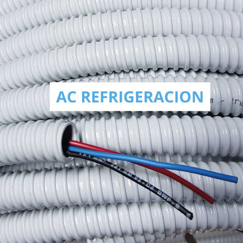 Manguera Flexible Descarga Aire Acondicionado Rollo X 30 Mts 1