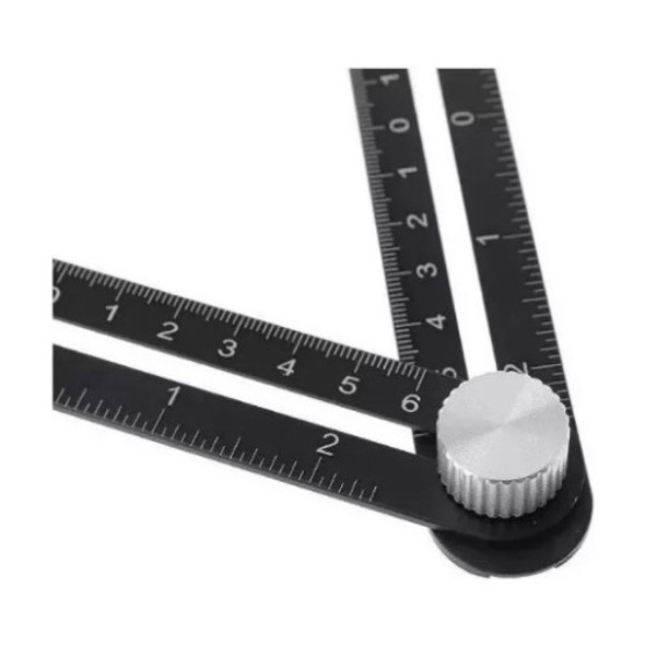 Regla Angulo Plegable 6 Lados Con Plantilla Ruhlmann 1