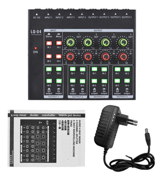 Sound Console 5v.stereo Headphone Recording Studio Channel 0
