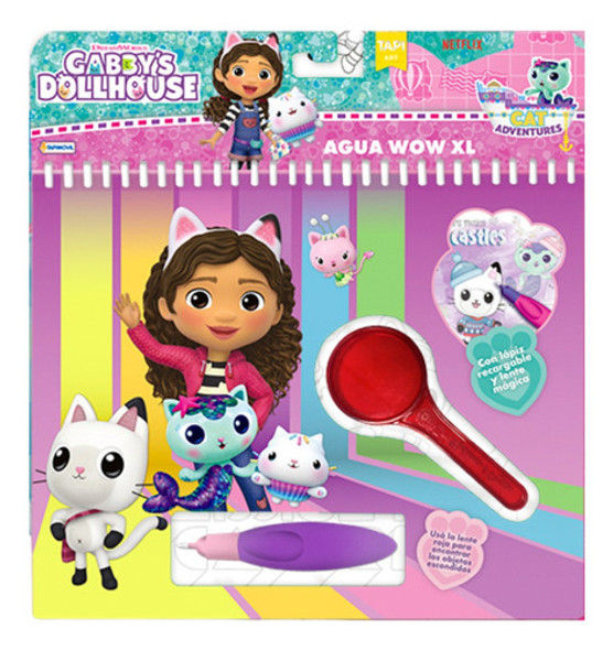 Agua Wow Xl Grande Librito Coloreo Gabby Dollhouse Colorear 1 Agua Wow Xl Grande Librito Coloreo Gabby Dollhouse Colorear 1