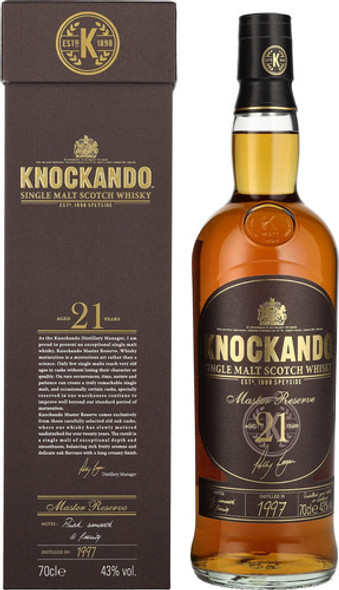 Whisky Knockando 21 Años 43% 700 Ml 0
