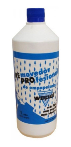 Removedor De Papel Wepel X 1 Lts Quita Papel Alfa Pintureria 0