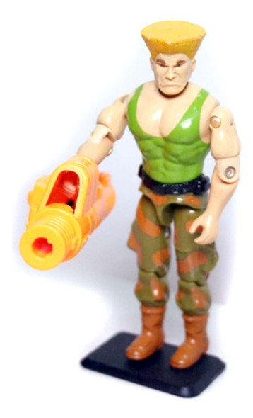 Guile Street Fighter Comandos Em Ação Gi Joe Boneco Anos 90 0
