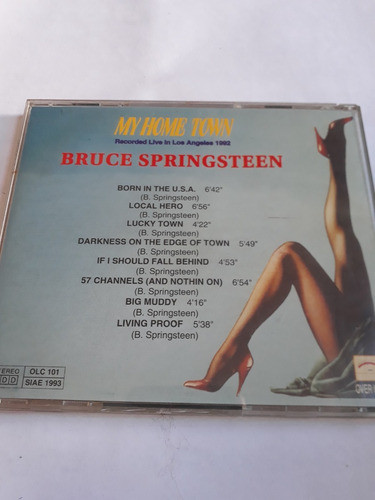 Bruce Springsteen - My Home Town - Live 1992 - Cd / Kktus 1