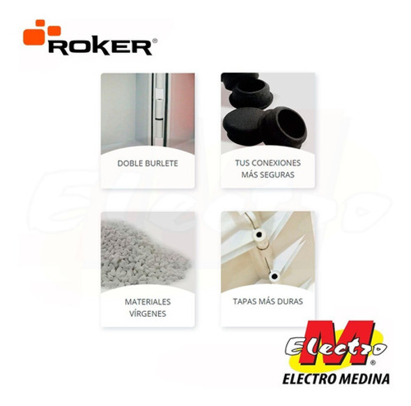 Tablero Gabinete Estanco Ip65 Prg 355/1 Roker Electro Medina 1