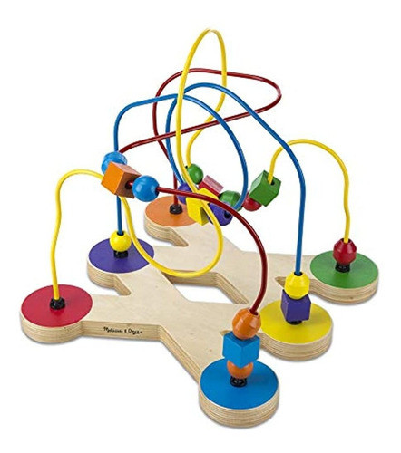 Melissa Y Doug Classic Bead Maze - Juguete Educativo De Made 0