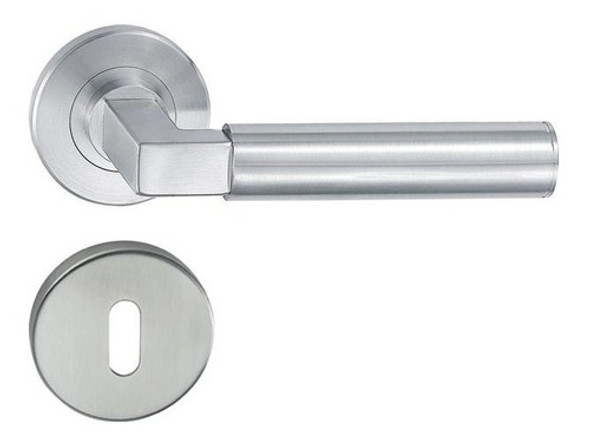 Manija Picaporte Acero Inoxidable Doble Balancín Hl15 Hafele 0