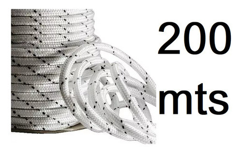 Soga Trenzada Nautica Polipropileno 4mm X 200mts 1