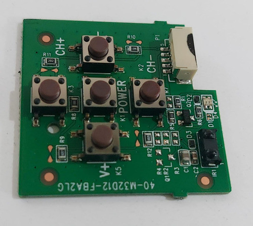 Botonera + Sensor Ir Hyundai Hyled-58uhd5a 40-m32d12-fba2LG 0