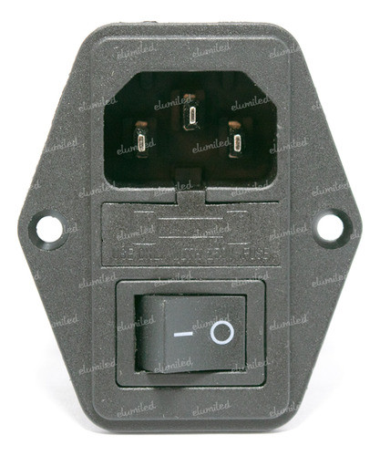 3 Interlocks Con Portafusible 20mm Y Tecla Para Tornillos 0
