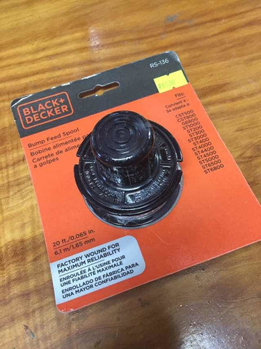 Carretel Bordeadora Black Decker Rs-136. ( Benavidez) 0