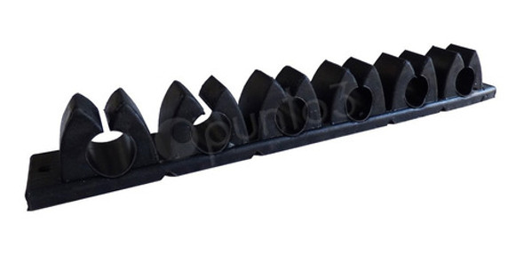 Cañero De Goma Para Cañas De Pescar 6 Cañas 38 Cm Portacaña 0