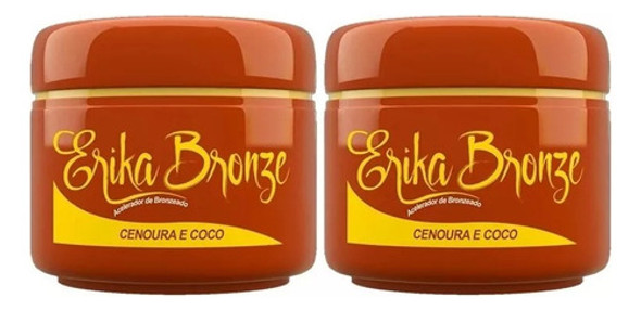 Erika Bronze 2 Acelerador Cenoura E Coco ( Pele Morena ) 0
