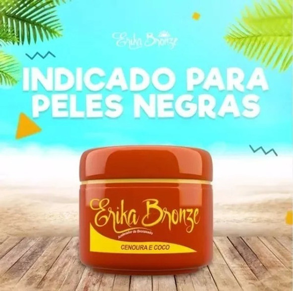 Erika Bronze 2 Acelerador Cenoura E Coco ( Pele Morena ) 1