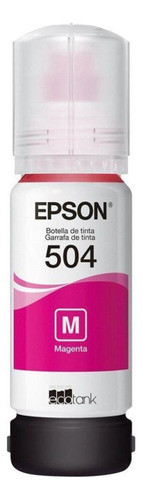 Refil Tanque Tinta Epson T504 Magenta L4150/60/617 T504320al 1
