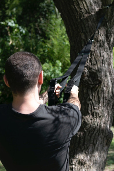 Set Kit Banda Suspension + Tiraband + Extensor + Soga Acero 1