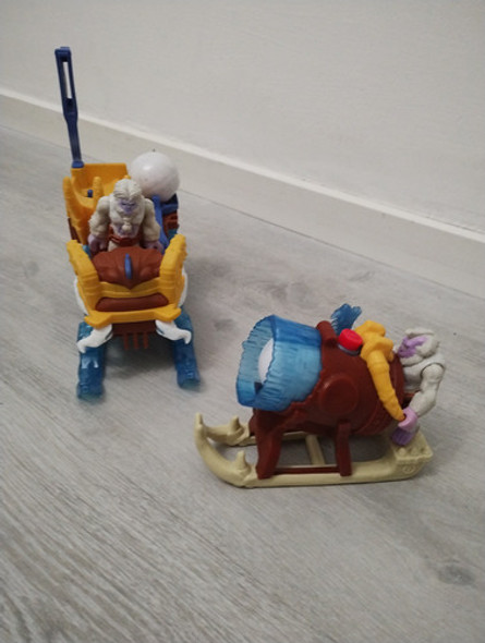 Imaginext Catapulta Polar Del Yeti + Trineo 0