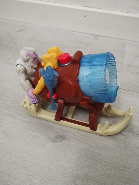 Imaginext Catapulta Polar Del Yeti + Trineo 1
