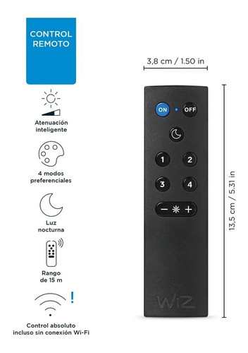 Control Remoto Inteligente Wiz /wi-fi Wizmote 1