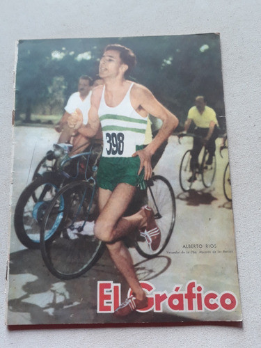 El Grafico Nº 2098 Año 1959 Alberto Rios Maraton De Barrios 0