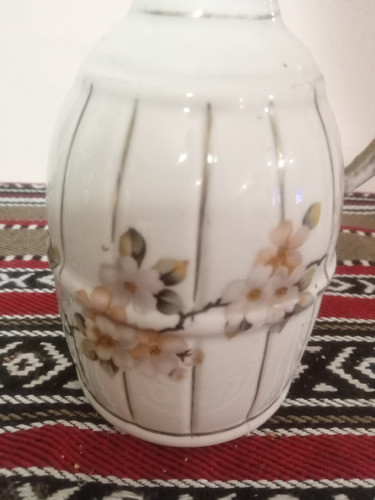 Antígua Botella De Porcelana Licor Jerez. Cognac 1