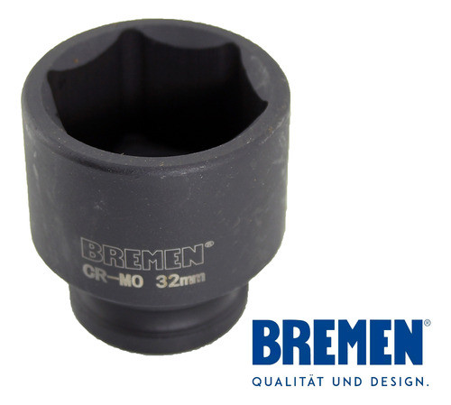 Bocallave Para Impacto Hexagonal Encastre 1/2  32mm X 45mm 1