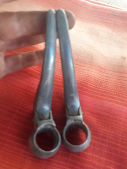 Manijas De Frenos Bici Paseo Fixie Antigua Aluminio 1