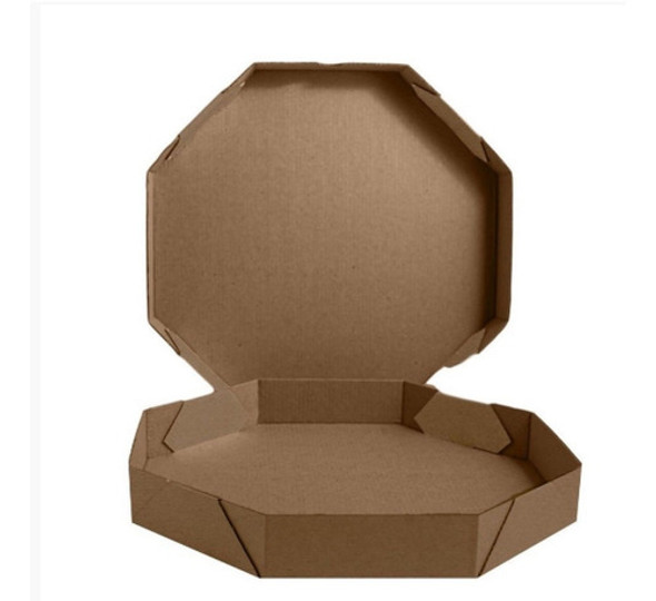 50 Caixa Oitavada Para Pizza Esfihas Salgados Doces 35cm G 0