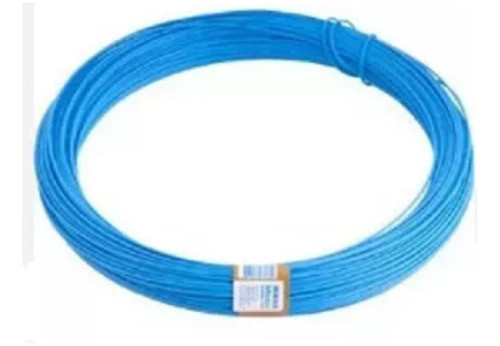 Arame Zincado Revestido Com Polietileno, Azul, Bwg 18 Morlan 0