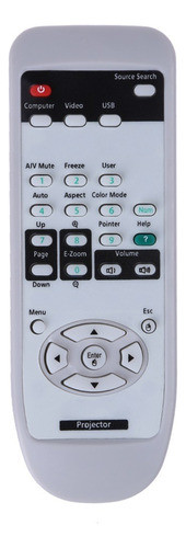 Controle Remoto Substituto Para Projetor Epson Powerlite 0
