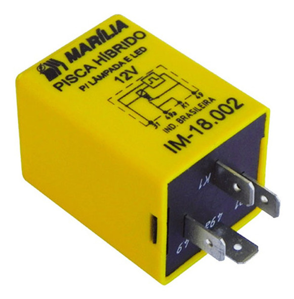 Destellador Vehiculo. 12v 4 Terminales 300w 0