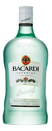 Ron Bacardi Galon Blanco 1,750 Ml 0