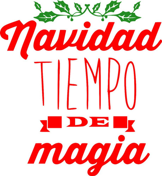Vinilo Pegotin Pared Frases Navidad 0