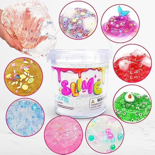 Kit De Slime Transparente De Juguetes Para Niñas: 1