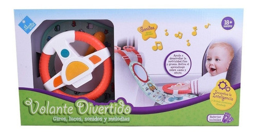 Juego Didáctico Volante Divertido Para Auto El Duende Azul 0