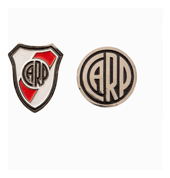 Kaddygolf  2 Marcas De Golf Con Logo - River Plate - Nuevo 0 Kaddygolf  2 Marcas De Golf Con Logo - River Plate - Nuevo 0