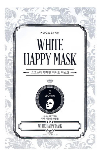 Mascarilla Facial White Happy Mask Hortensia Kocostar 0