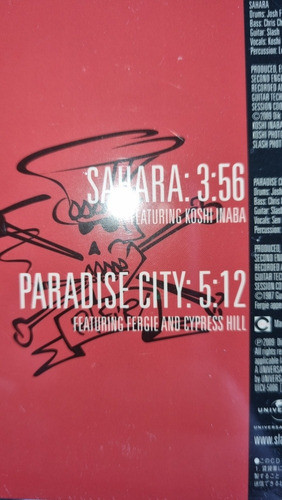 Slash Sahara Cd Single Japones Guns Velvet 1