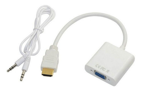Adaptador Hdmi A Vga Con Audio Soporta Full Hd 1080 Um2020 1