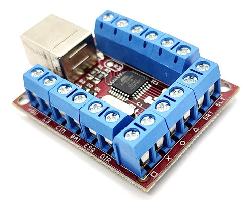 Placa Zero Delay Usb Pc Ps3 Ps4 Modo Legacy E Raspberry 0