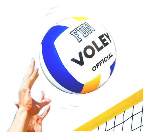 Pelota Voley 8 Gajos Sintetico Medida Peso Reglamentario  C 0